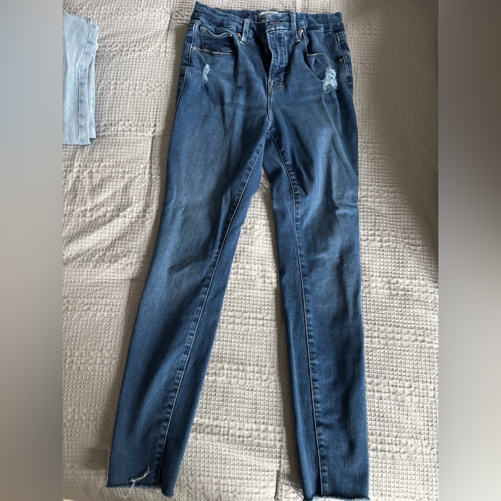 Good American Dark Blue Skinny Jeans